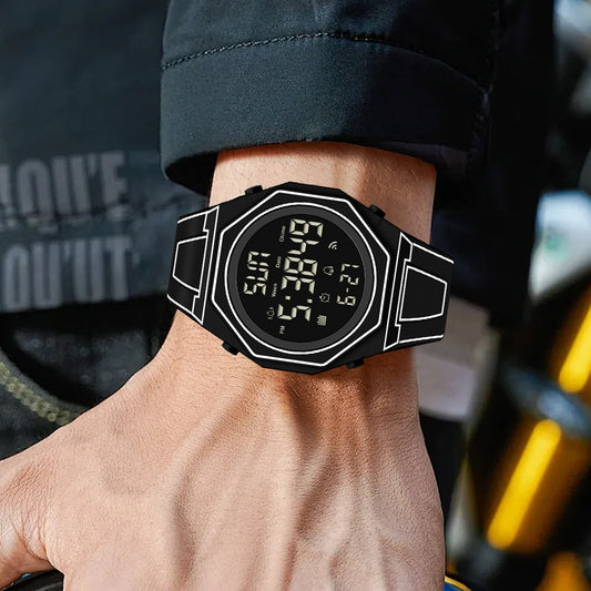 Watches Men&#039;s Advanced Sense Waterproof Women&#039;s Watch Southeast Asia Middle East Explosion Plastic Men&#039;s Quartz Watch